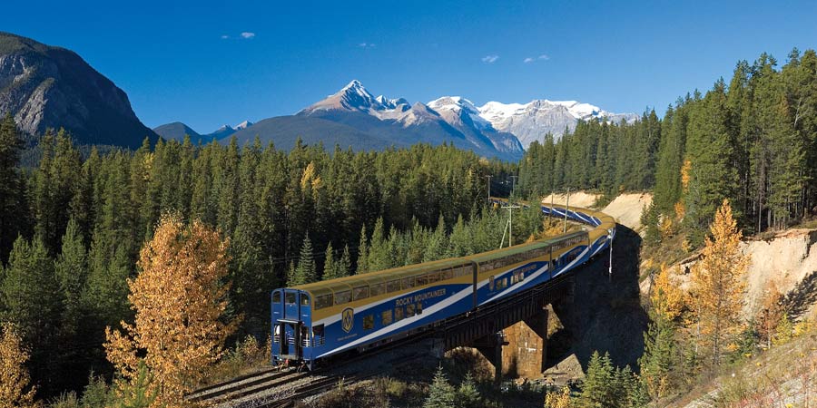 Rocky Mountaineer train